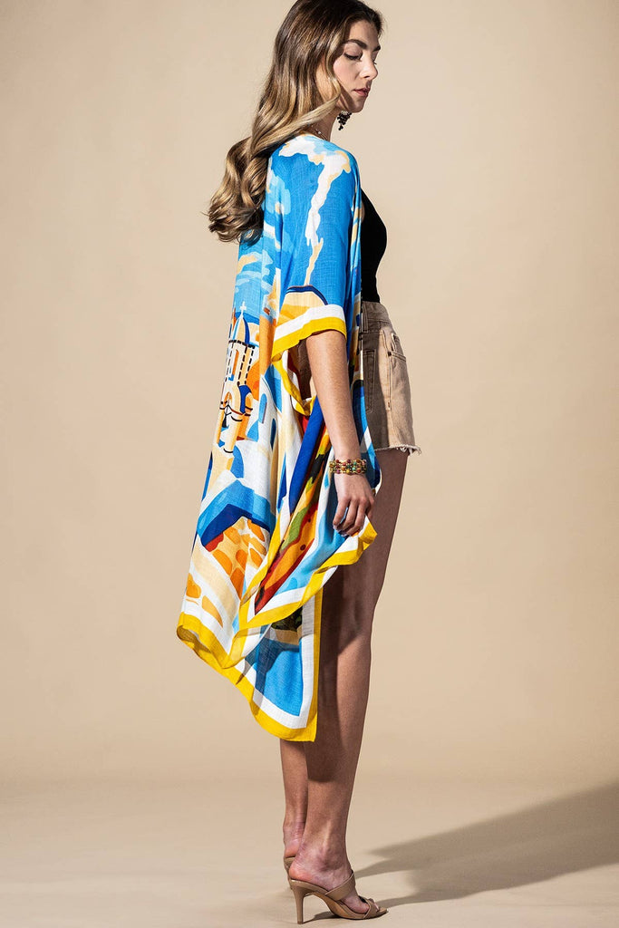 Grecian Horizon Kimono