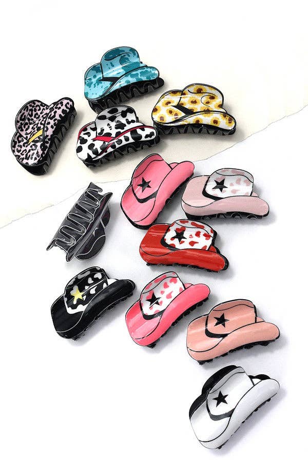 Cowgirl Hair Claw: Rawhide