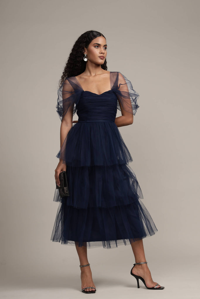 Twilight Tulle Midi Dress