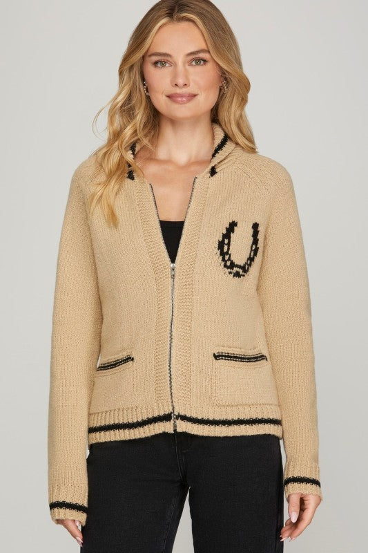 Horsing Around Cardigan