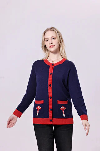 Red Panda Relaxing Cardigan