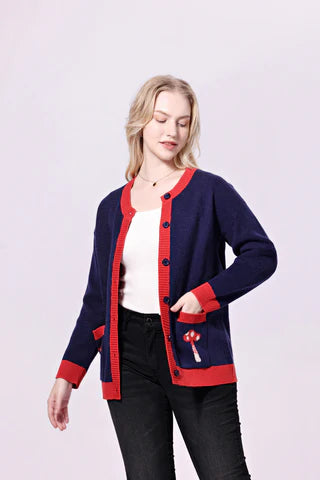 Red Panda Relaxing Cardigan