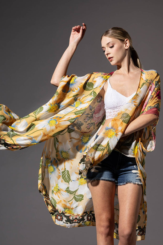 Butter Rose Kimono
