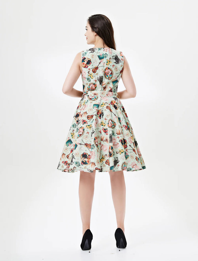 Antique Treasures Dress- Only XL