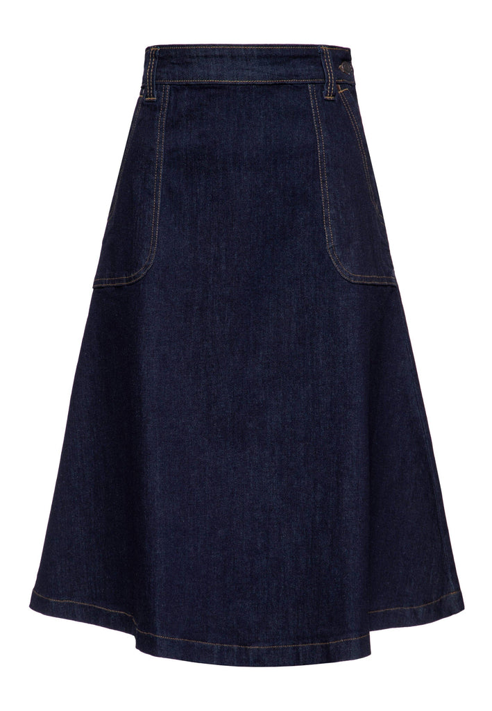 Rock Denim Western Skirt