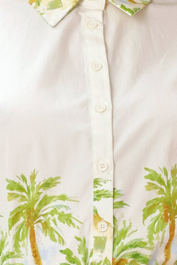 Polynesian Cotton Blouse