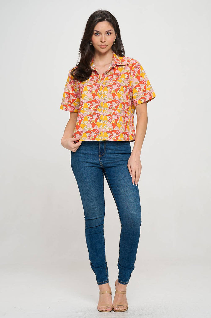 Wild Mushroom Blouse