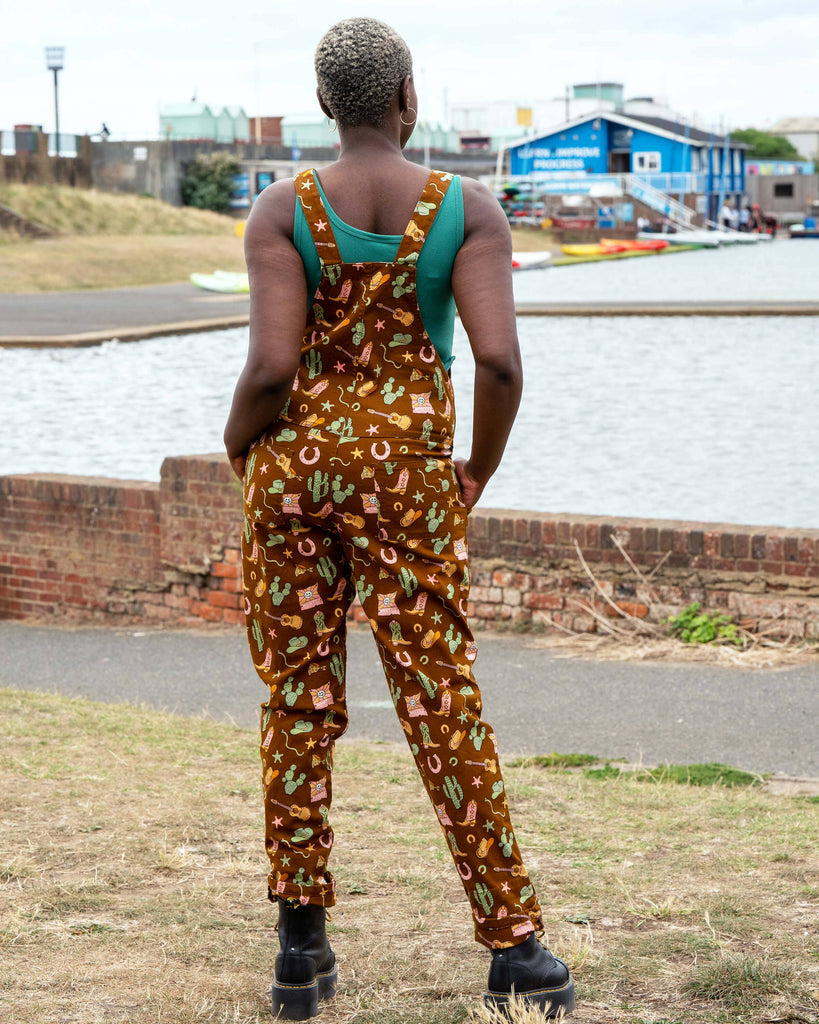 Cowboy Cutie Stretch Dungarees