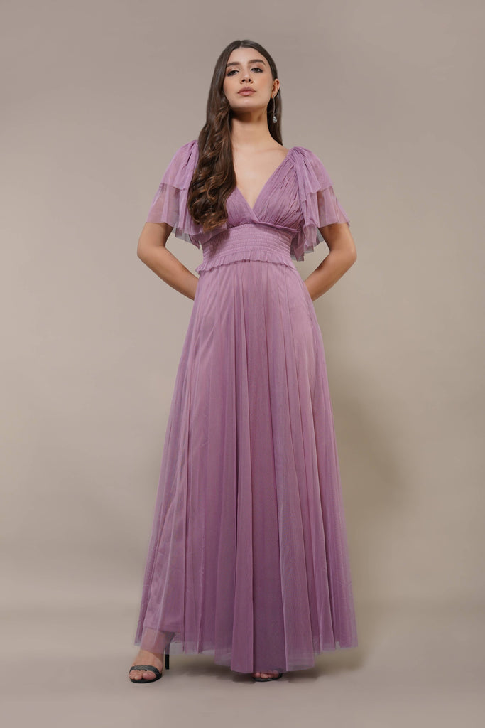 Lovely Lilac Maxi Dress