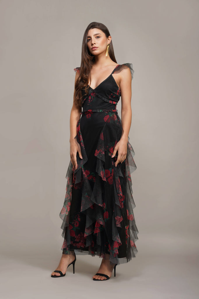Femme Fatale Maxi Dress