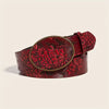 Wide Patent Buckle Belt: Black