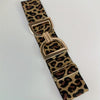 Wide Patent Buckle Belt: Black