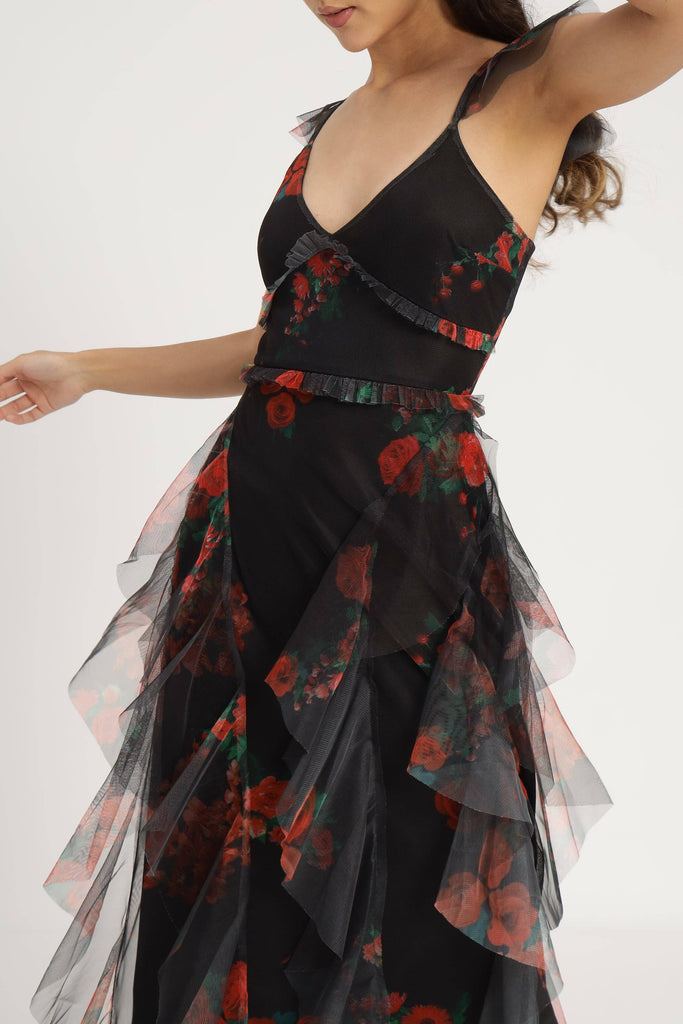 Femme Fatale Maxi Dress