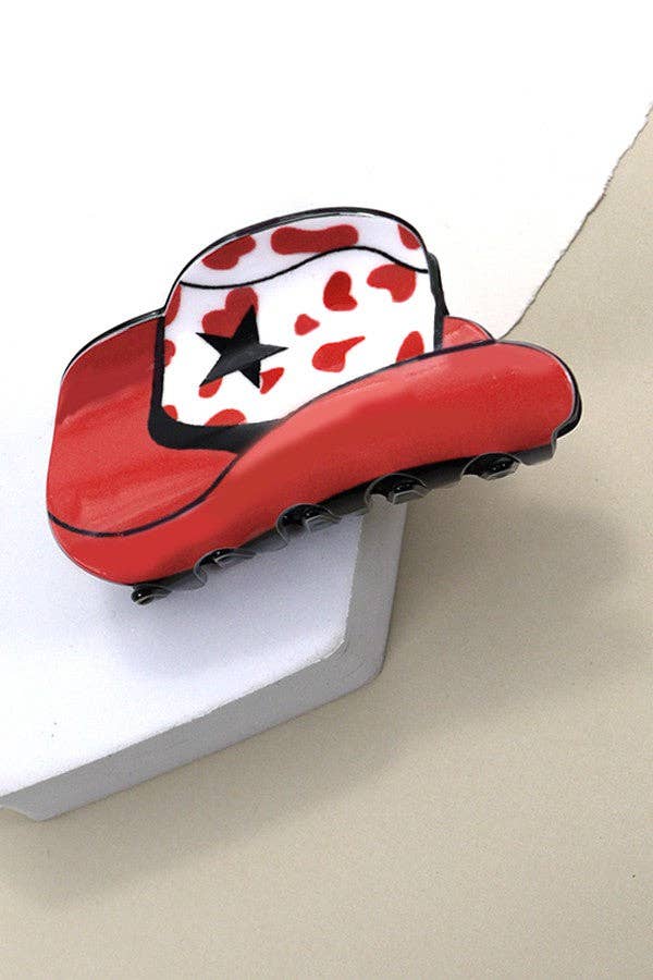 Cowgirl Hair Claw: Cheetah