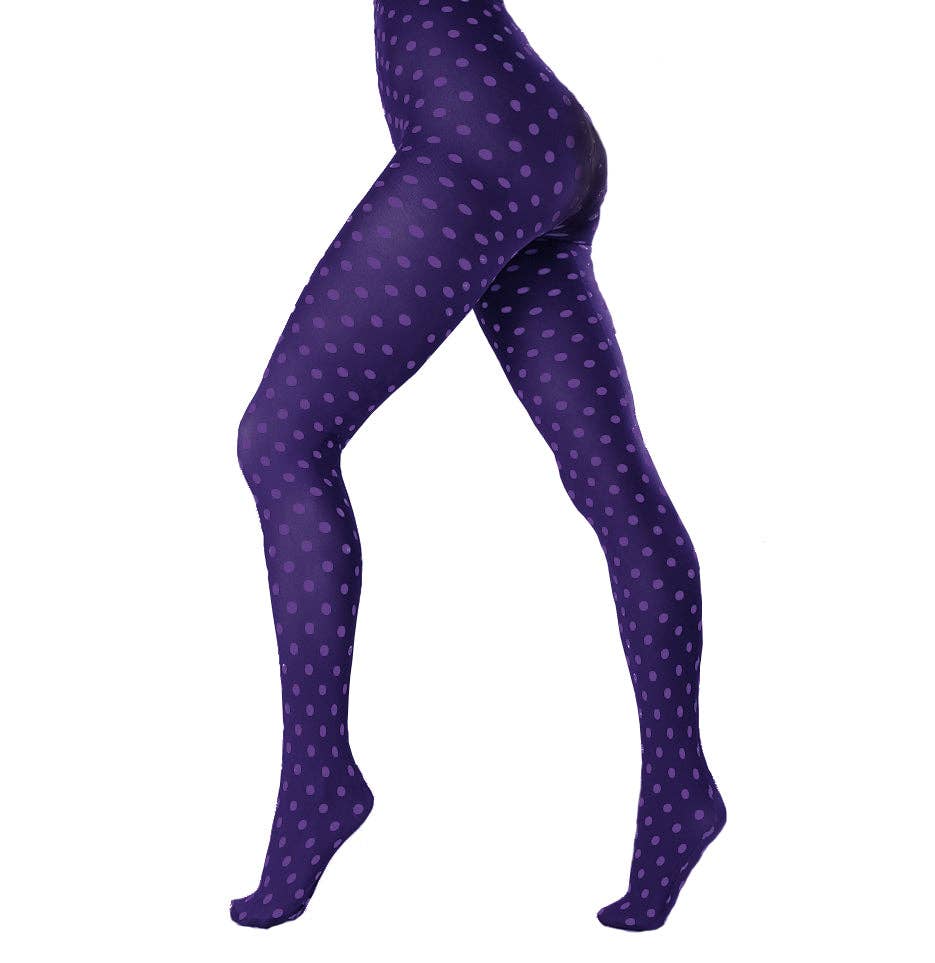 Polka Dot Printed Tights
