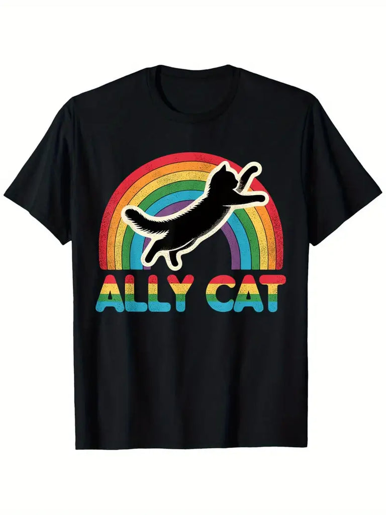 Ally Cat Pride T-shirt