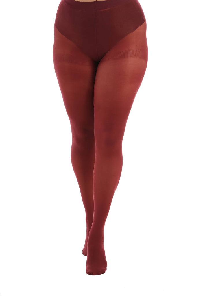 50 Denier Opaque Tights: Rainforest