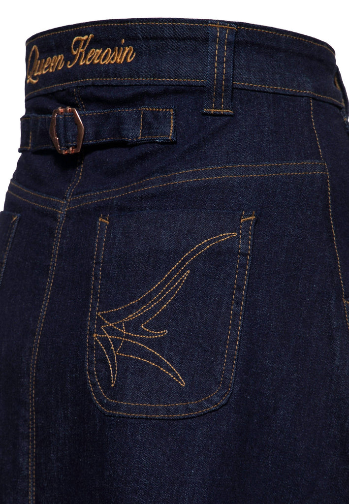 Rock Denim Western Skirt