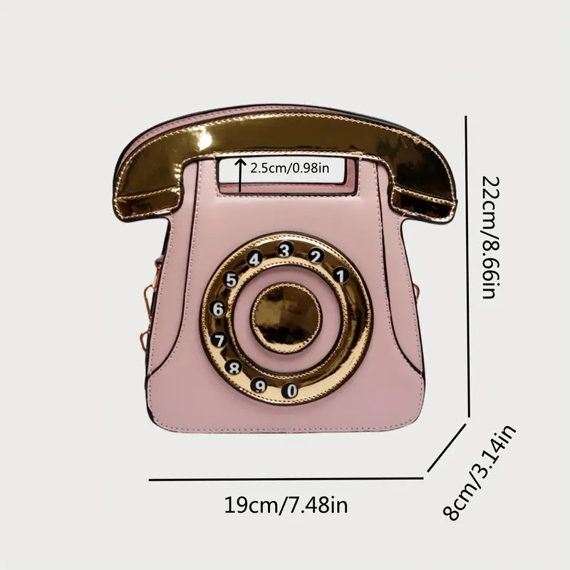 Call Me Cutie Purse: Pink