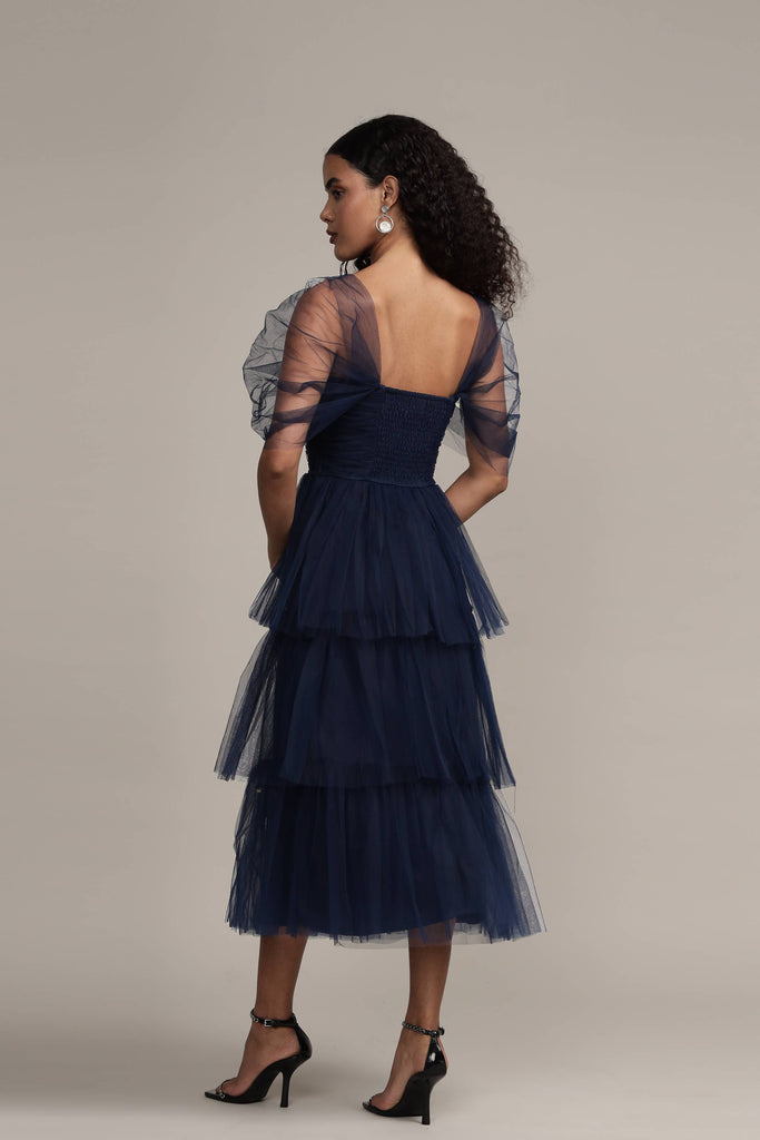 Twilight Tulle Midi Dress