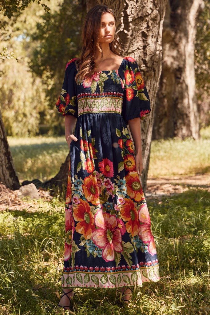 Floral Harvet Maxi Dress