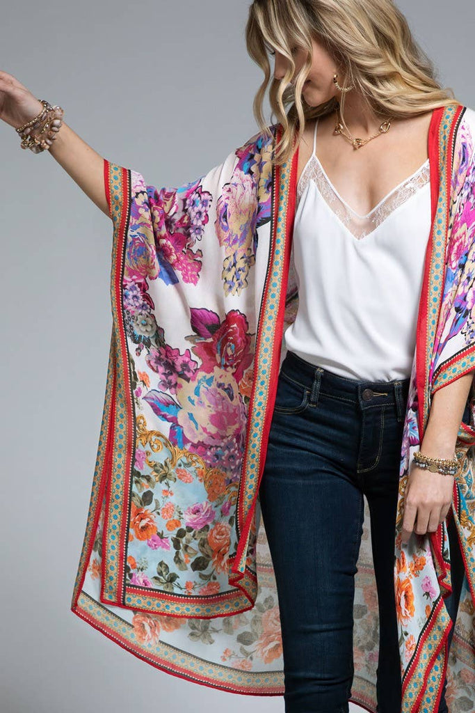 Italian Rose Kimono
