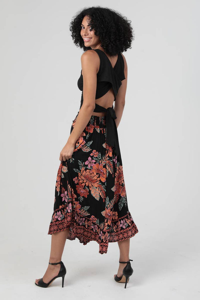 Palermo Angeled Hem Skirt