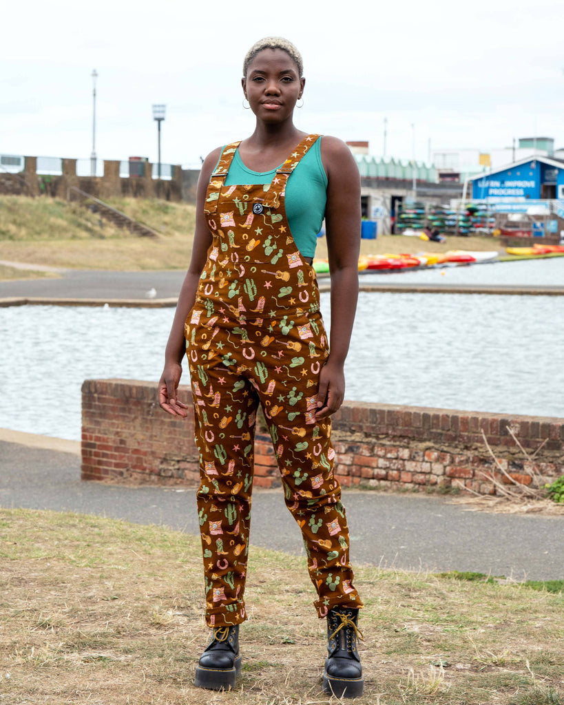 Cowboy Cutie Stretch Dungarees