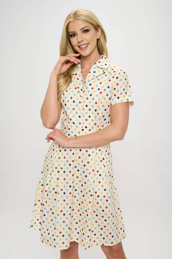 Connect The Dots Cotton Dress