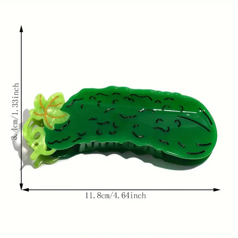 Pickle Party Hair Claw