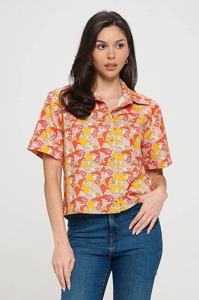 Wild Mushroom Blouse
