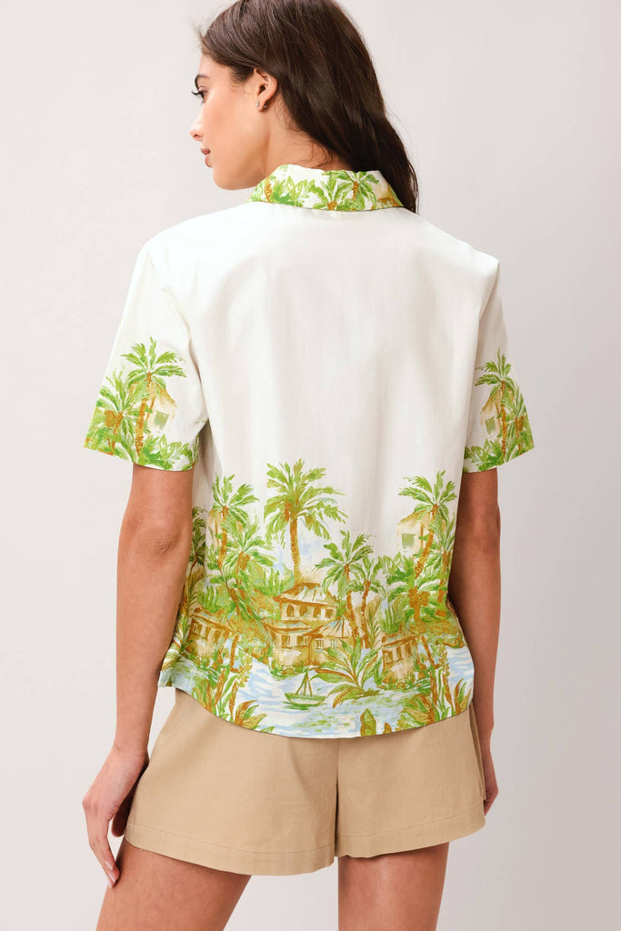 Polynesian Cotton Blouse