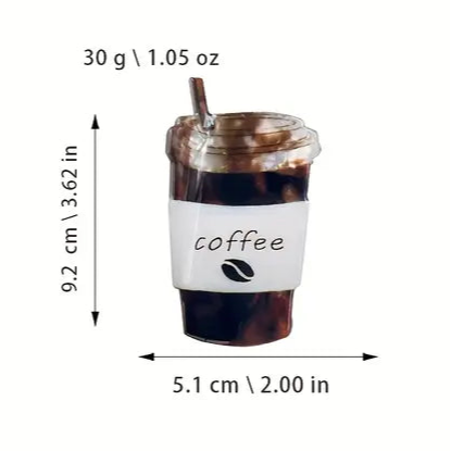 Coffee Now! Hair Claw