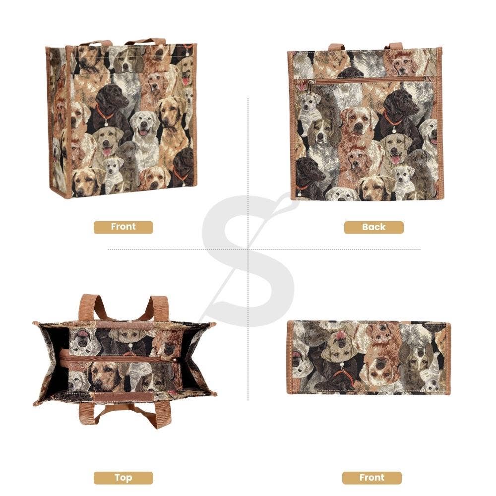 Labrador Tapestry Tote Bag