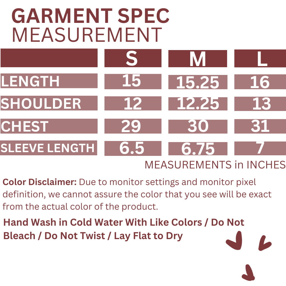 Short Sleeve Crewneck Crop Card: Light Pink