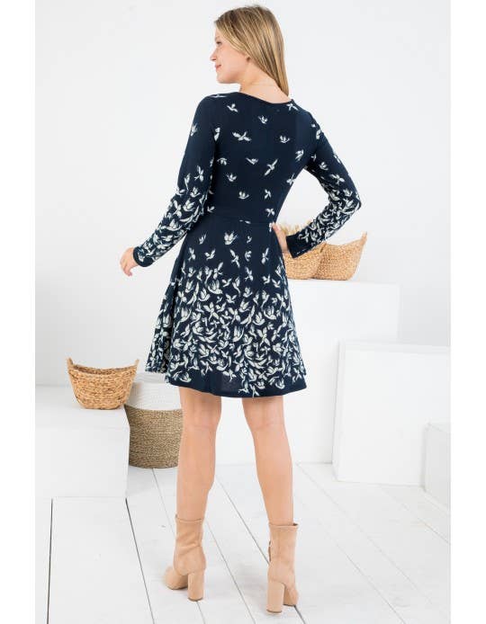 Flock Of Seagulls Sweater Dress