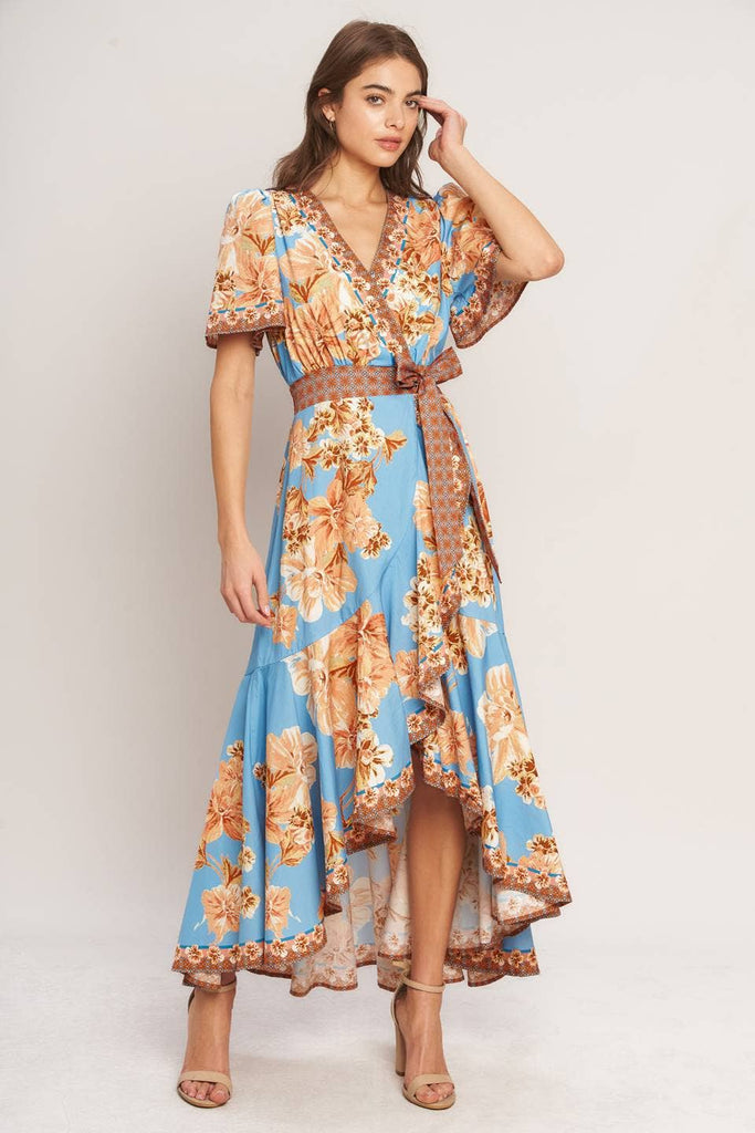 Lake Como Flutter Dress