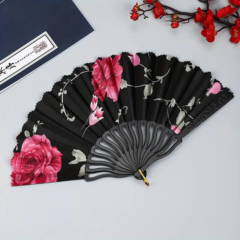 Assorted Hotflash Folding Hand Fans