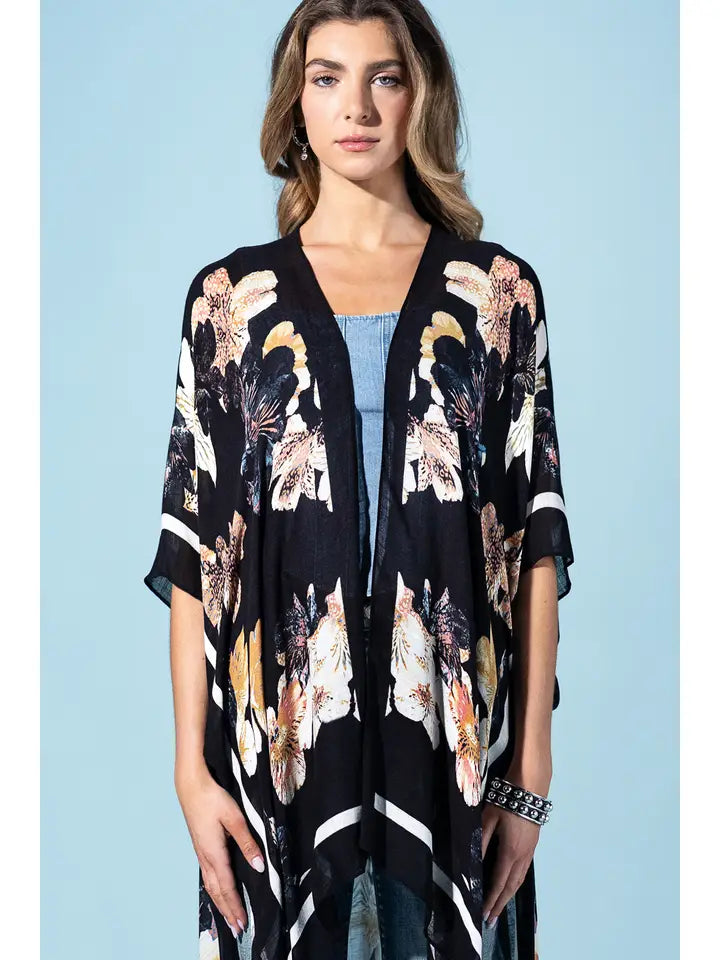 Moon Lit Love Kimono