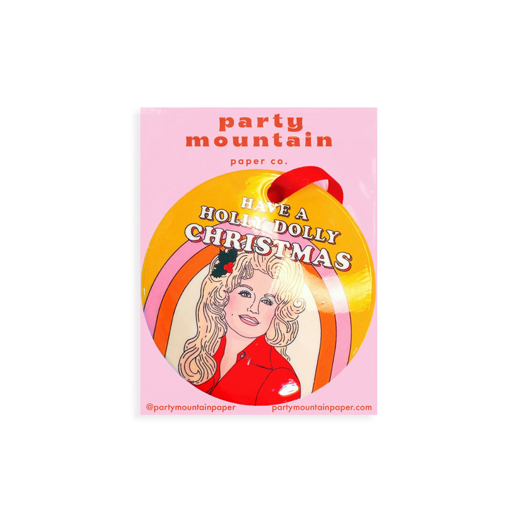 Holly Dolly Holiday Ornament