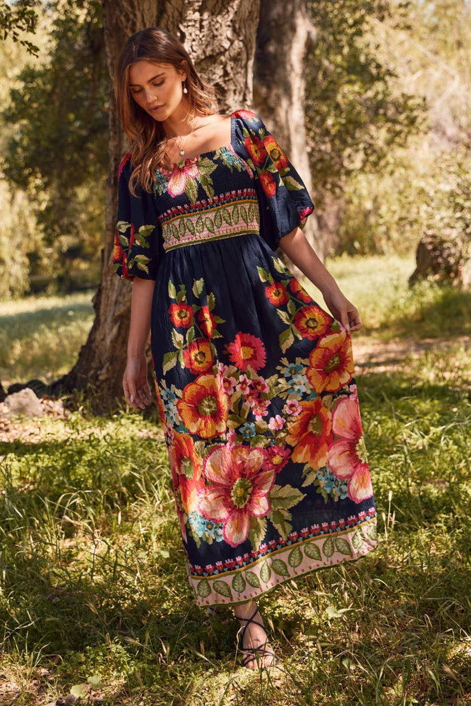 Floral Harvet Maxi Dress