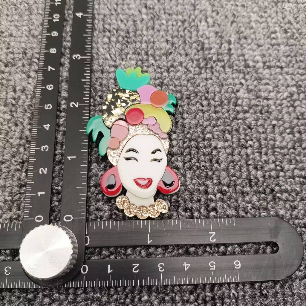 Bonita Chiquita Acrylic Brooch