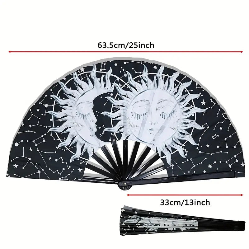 Moon And Sun Large Fan