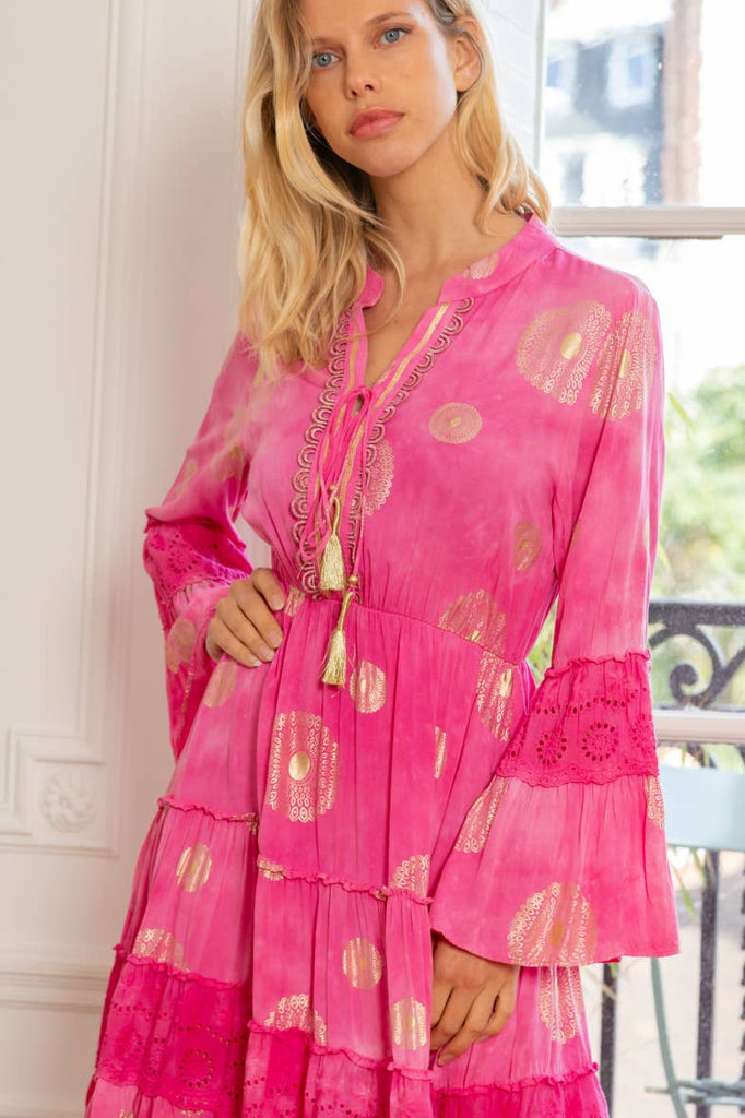 Gilded Chrysanthemum Dress