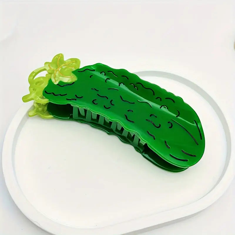 Pickle Party Hair Claw