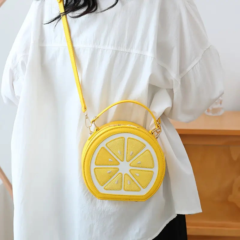 Citrus Surprise Purse: Orange