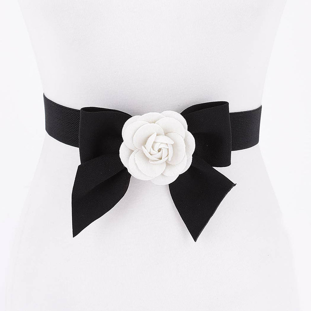 Flower Ribbon Elastic Belt: IV