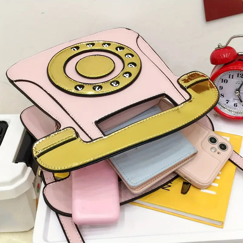 Call Me Cutie Purse: Pink