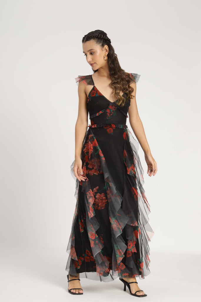 Femme Fatale Maxi Dress
