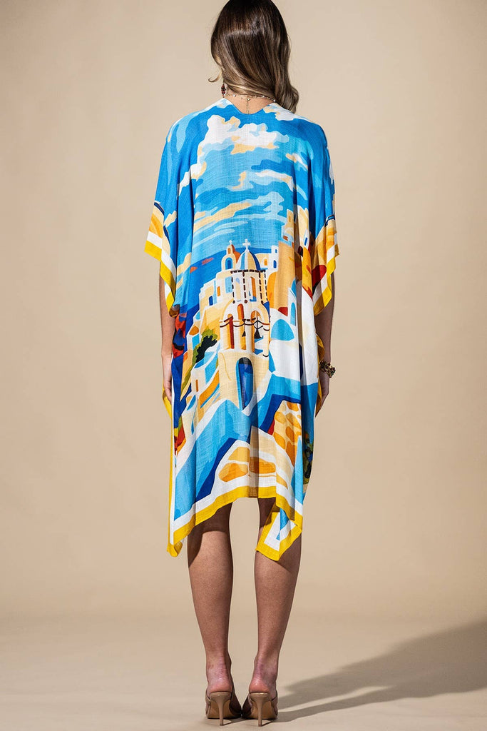Grecian Horizon Kimono
